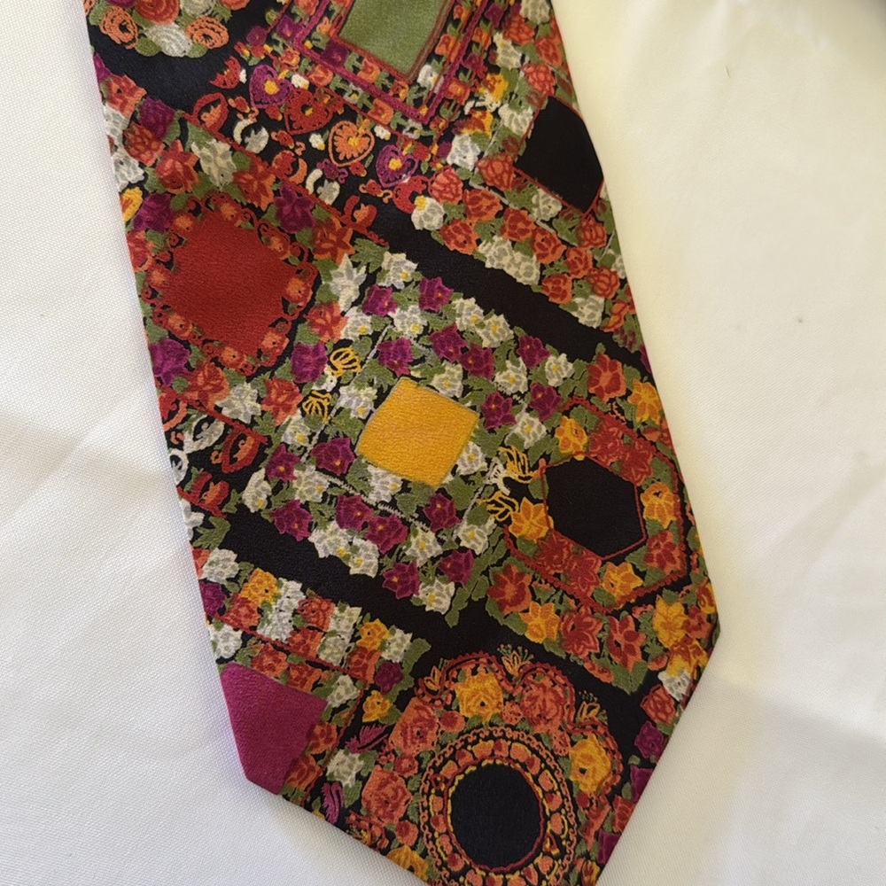 SILK Davis Chicago,Prochownick,Alcione made in Italy 100% Silk Ties Bundle Men's - Picture 7 of 9